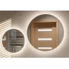 Set van ronde badkamerspiegels met verlichting - SET VAN CIRKELS LED