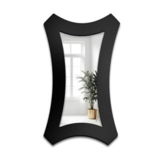 Decoratieve spiegel in brede MDF lijst - DORA - lijstkleur naar keuze