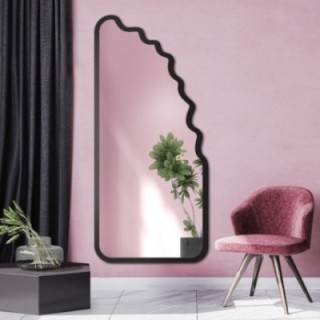 Onregelmatige spiegel in mdf lijst - BLOBS FLUX