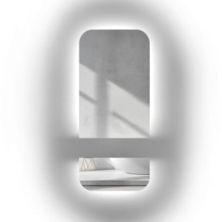 Badkamerspiegel met verlichting in twee delen - GAJA LED