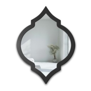 Wandspiegel in retro stijl in lijst - GRACE