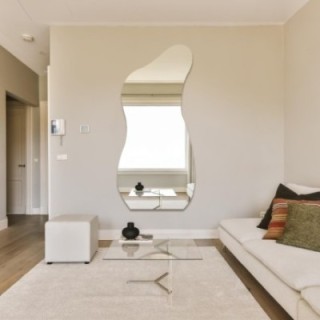 Decoratieve spiegel met organische vorm - ANGELIT