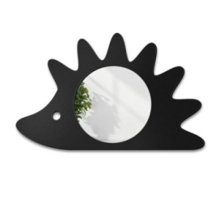 Decoratieve wandspiegel voor een kind in een mdf lijst - EGELTJE