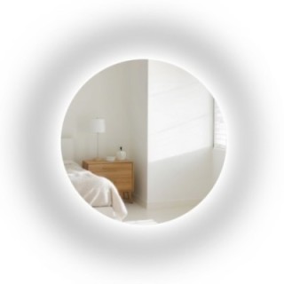 Ronde badkamerspiegel met verlichting - CIRKEL LED
