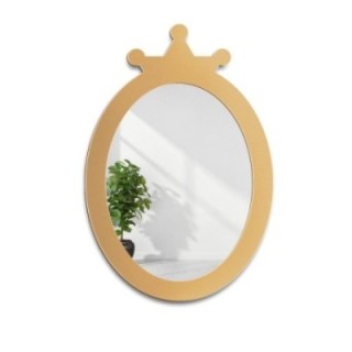 Decoratieve wandspiegel voor een kind in mdf lijst - PRINSESJE