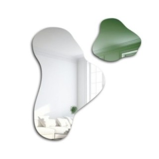 Onregelmatige groene spiegel - LEAFY GREEN