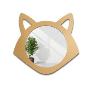 Decoratieve wandspiegel voor kinderen in mdf lijst - VOSJE