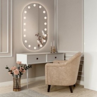 Ovale spiegel met verlichting - LONDON LED