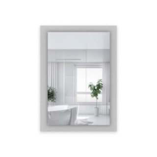 Decoratieve rechthoekige spiegel op ornamentglas Master Point - LUXORA SOLEIL