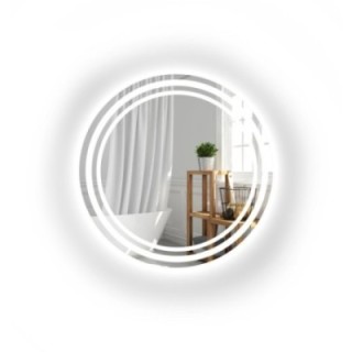 Ronde badkamerspiegel met verlichting MAIA DUO LED