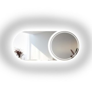 Moderne badkamerspiegel met verlichting - APOLLO LED II