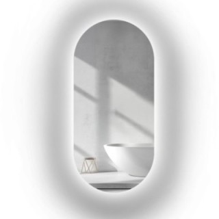 Ovale spiegel met verlichting - NIKO LED