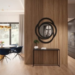 Decoratieve spiegel voor kaptafel in mdf lijst - ARIA - lijstkleur naar keuze