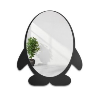 Decoratieve wandspiegel voor een kind in mdf lijst - PINGUÏNTJE