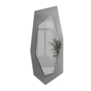 Decoratieve spiegel op grafiet antisol - RADIANT