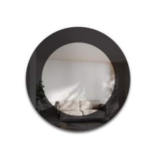 Decoratieve ronde spiegel in twee kleuren - ROTAM