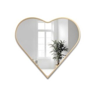 Spiegel in MDF lijst - HEART - lijstkleur naar keuze