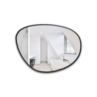 Onregelmatig gevormde spiegel in een frame - AGAT IN EEN FRAME