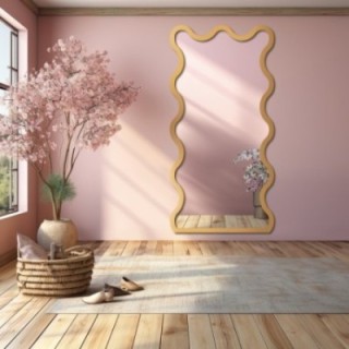 Onregelmatige spiegel in mdf lijst - BLOBS TWIST