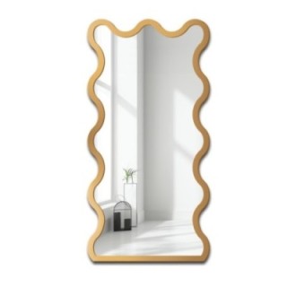 Onregelmatige spiegel in mdf lijst - BLOBS TWIST