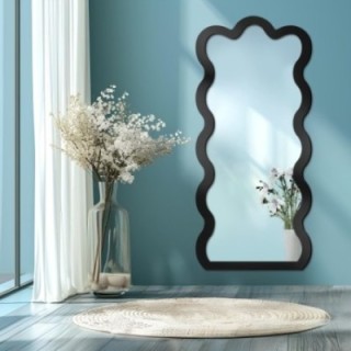 Onregelmatige spiegel in mdf lijst - BLOBS WAVE