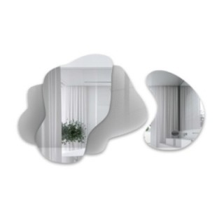 Decoratieve spiegels op ornamentglas Master Point - LUXORA ARTIVIS