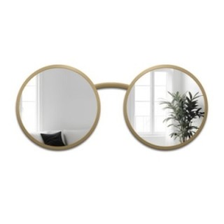 Set ronde spiegels kat in glas mdf - BRILLEN