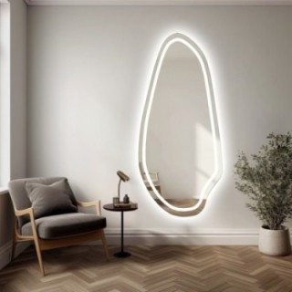 Organische spiegel met verlichting - JASPIS LED II