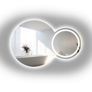 Set badkamerspiegels met verlichting - ASTERIA LED