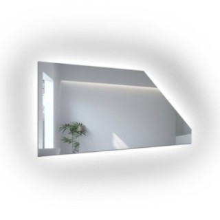 Zolderspiegel met LED verlichting - OP MAAT - IZERA LED