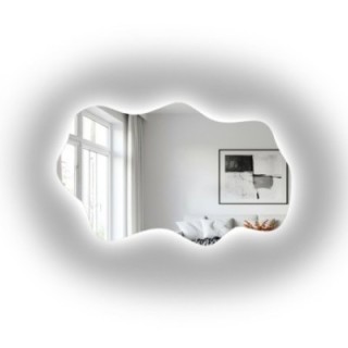 Organische spiegel met verlichting - LULLABY LED