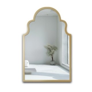 Wandspiegel in retro stijl in lijst - BLISS