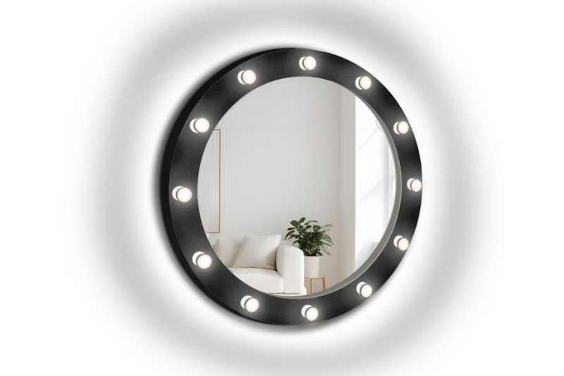 Gloeilamp verlichting + extra LED-strip rondom (60LED/m) - Neutrale kleur