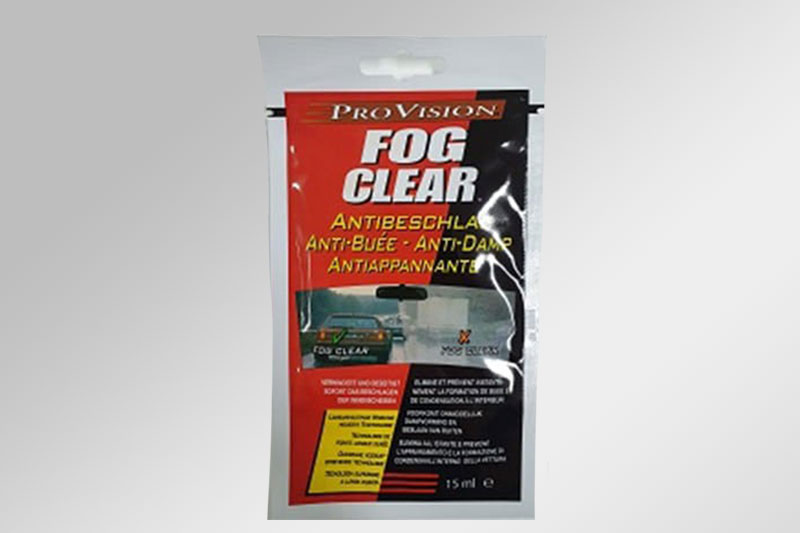 Fog Clear Wipes ANTICONDENS