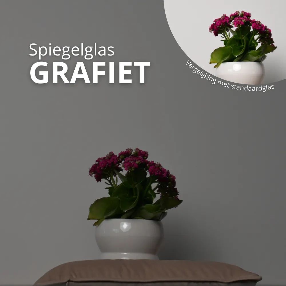 Grafiet spiegelglas